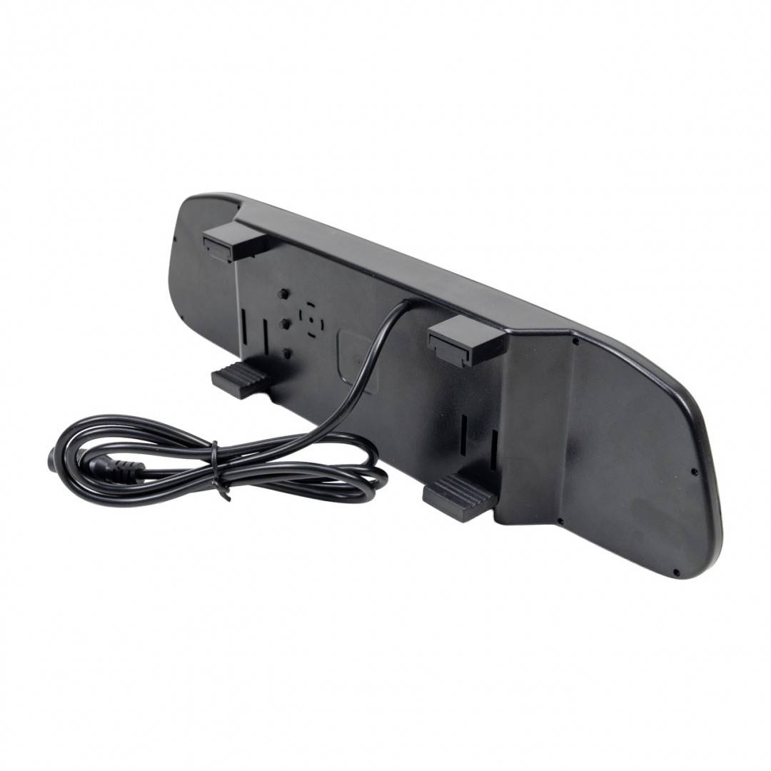 Sistem parcare wireless PNI Escort P20 cu display LCD 4.3 inch integrat in oglinda retrovizoare si camera marsarier 480P, unghi 110 grade