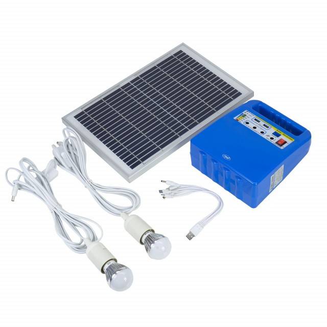 Sistem solar fotovoltaic PNI GreenHouse H01 30W cu acumulator 12V/7Ah