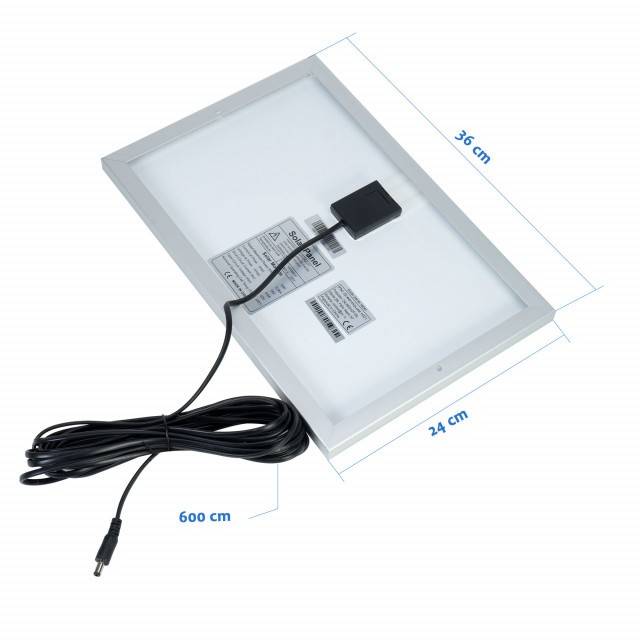 Sistem solar fotovoltaic PNI GreenHouse H01 30W cu acumulator 12V/7Ah