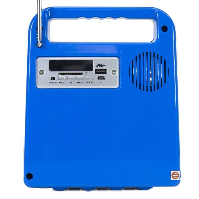 Sistem solar fotovoltaic PNI GreenHouse H01 30W cu acumulator 12V/7Ah, USB/Radio/MP3, 2 becuri LED
