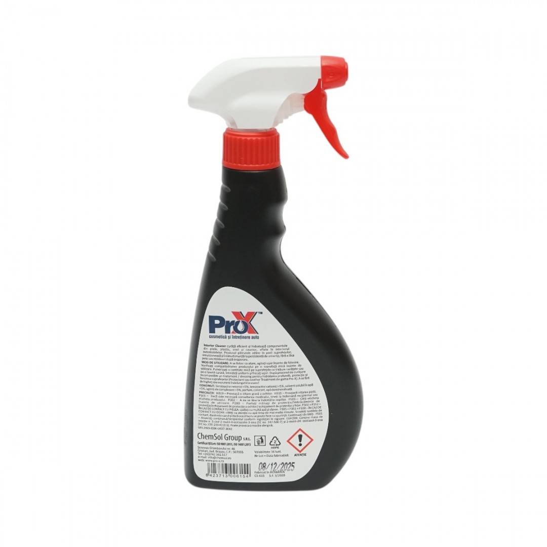 Solutie curatare piele, plastic si vinil auto profesionala Interior Cleaner Pro-X 500ml