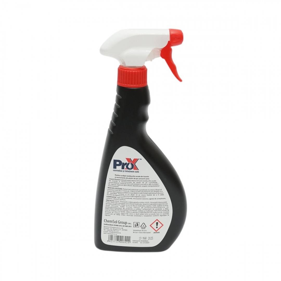 Solutie curatare urme insecte auto profesionala Insect Cleaner Pro-X 500ml