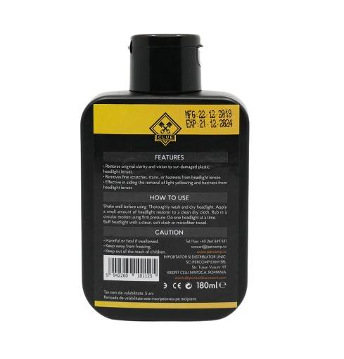 Solutie polish faruri 180 ml CLUE