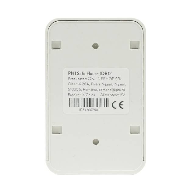 Sonerie video PNI Safe House IDB12, WiFi, vizibilitate noctura, IP54, acumulator incorporat, control din aplicatia Tuya