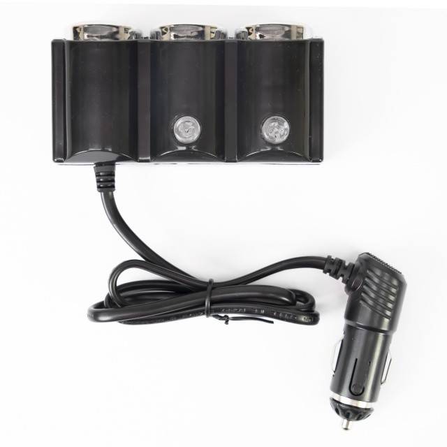 Spliter bricheta auto PNI Lighter 20 12V/24V 2 iesiri, 2 x USB, indicator LED