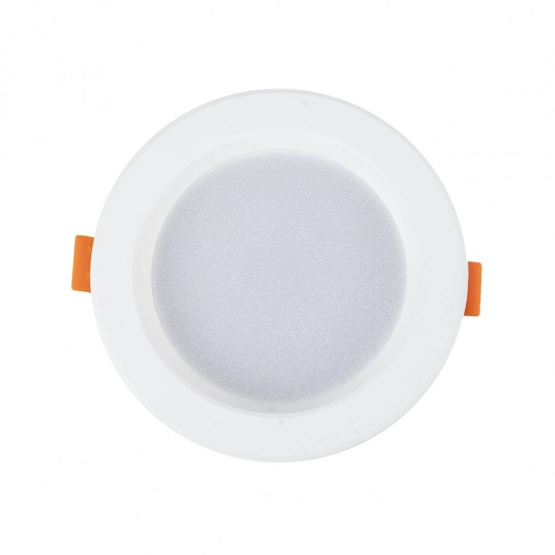 Spot LED inteligent PNI SafeHome PT58RC WiFi, incastrabil, tavan, RGBW, 7W, 600 lm, lumina/culoare reglabila prin internet, Aplicatie Tuya Smart,