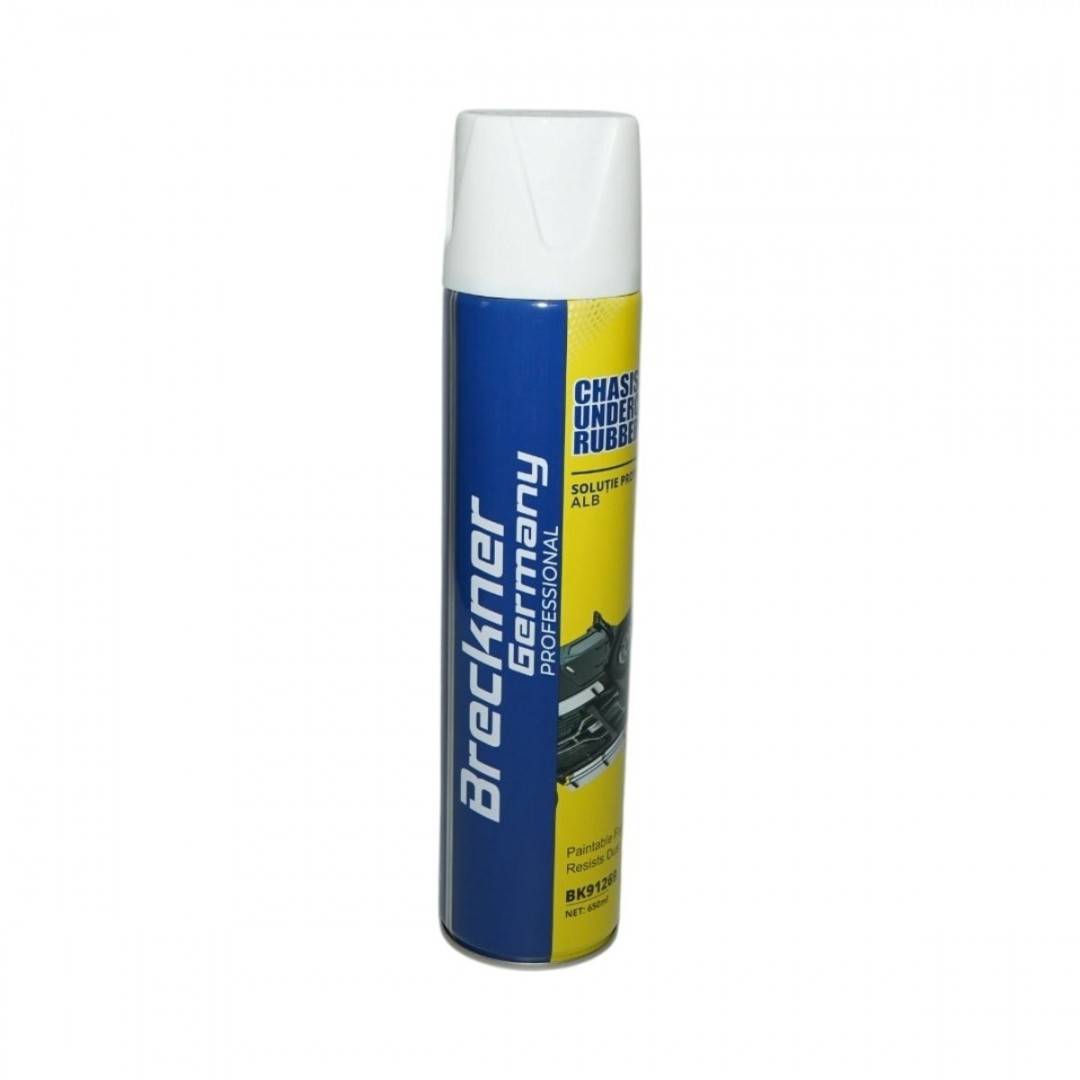 Spray anticoroziv protectie sasiu cauciucat alb 650ml Breckner Germany