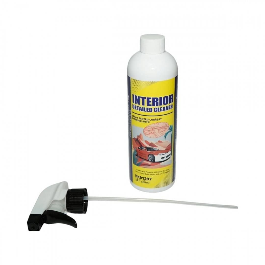 Spray curatare interior auto plastic, piele, vinil si metal Detailed Cleaner 500ml Breckner Germany