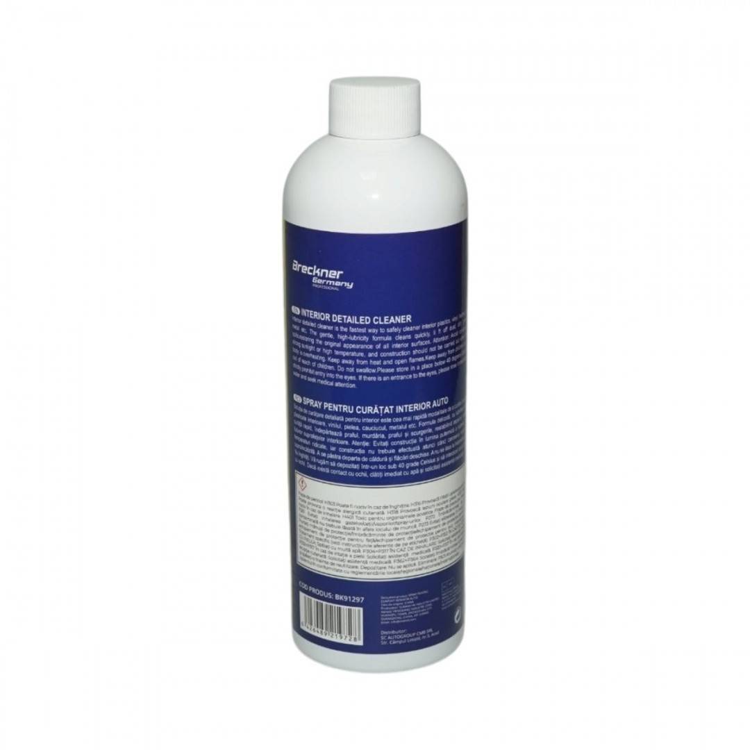 Spray curatare interior auto plastic, piele, vinil si metal Detailed Cleaner 500ml Breckner Germany
