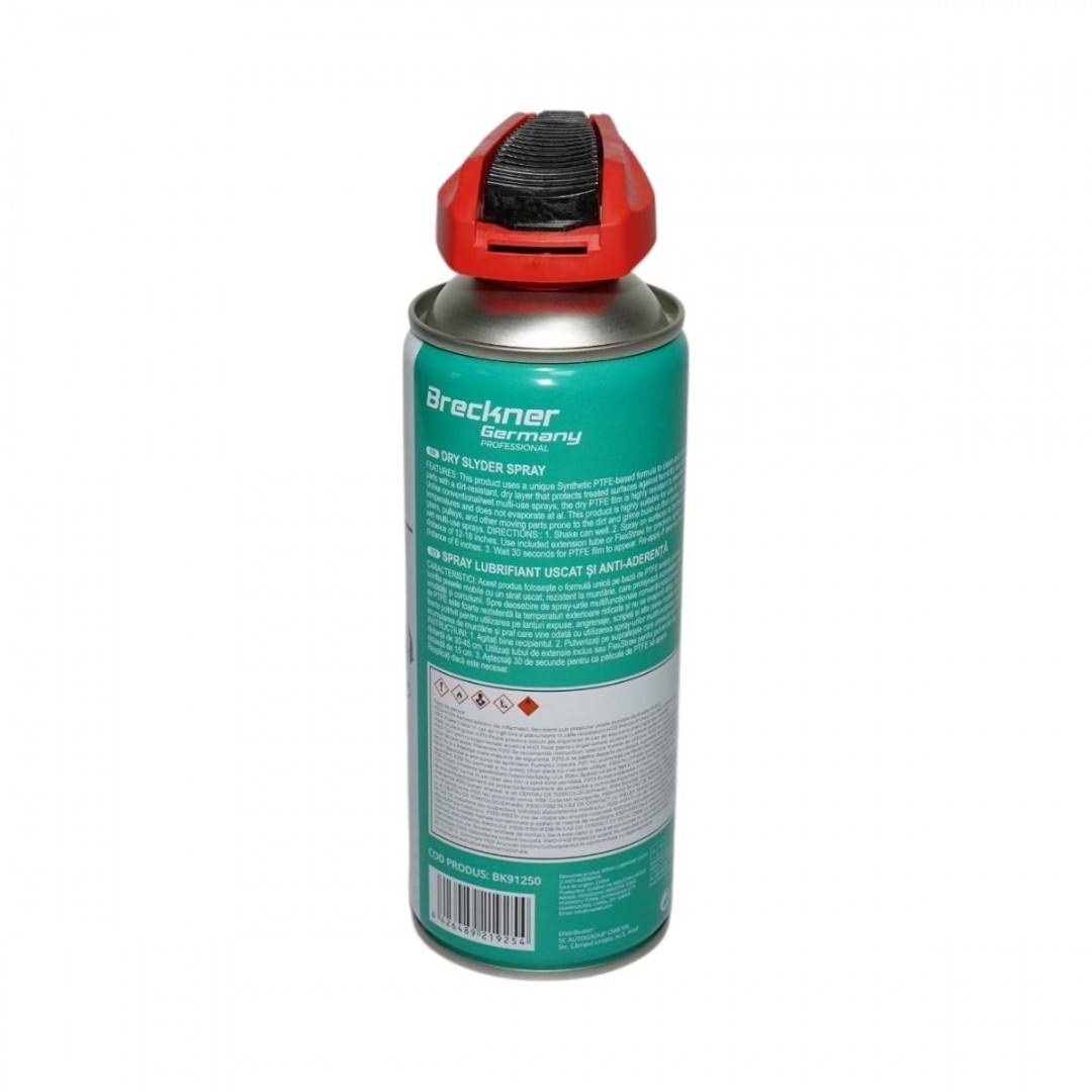 Spray lubrifiant uscat antiaderent cu teflon PTFE 450ml Breckner Germany