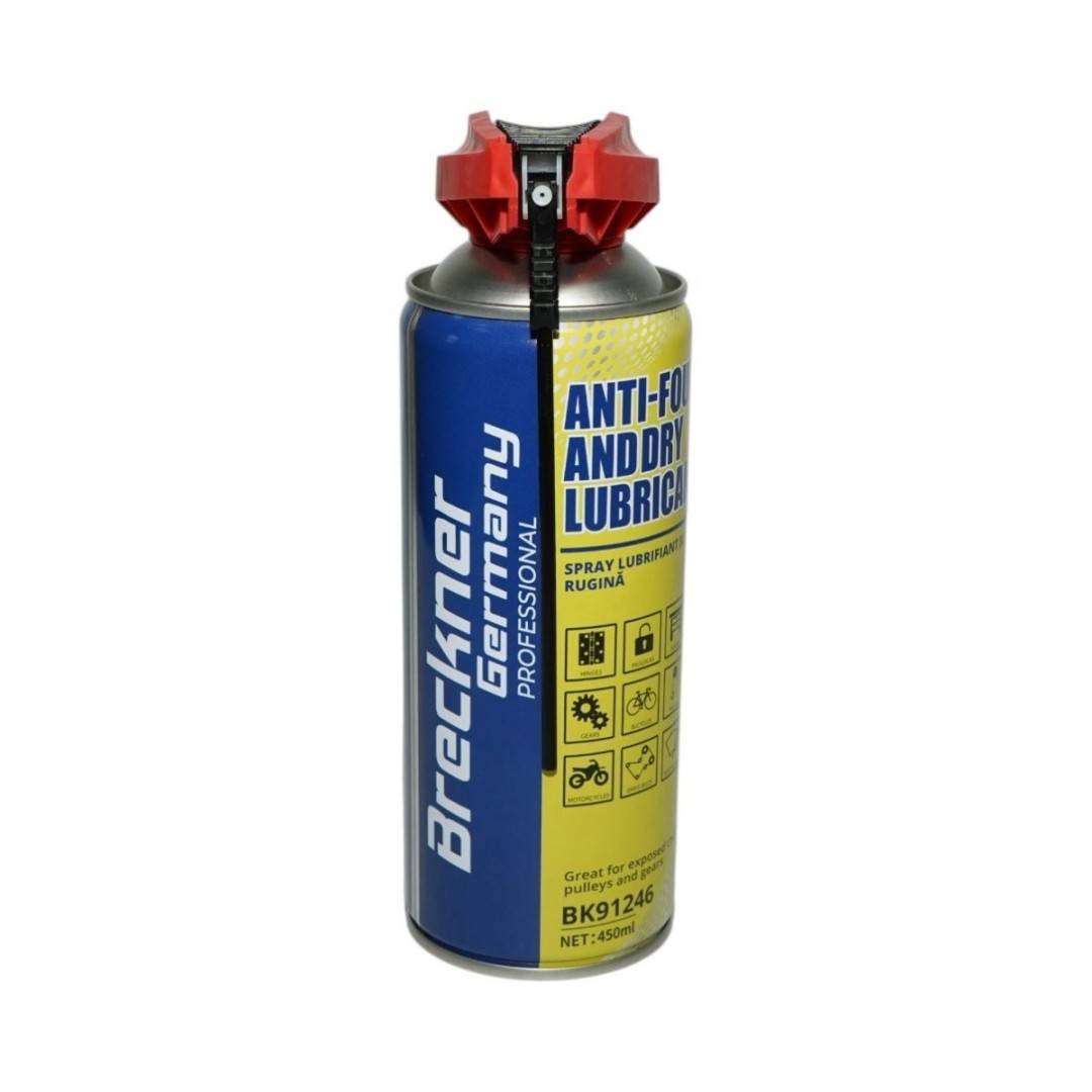 Spray lubrifiant uscat antiaderent si anticoroziv 450ml Breckner Germany