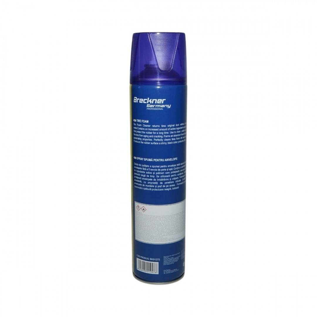 Spray spuma activa pentru curatare anvelope 650ml Breckner Germany