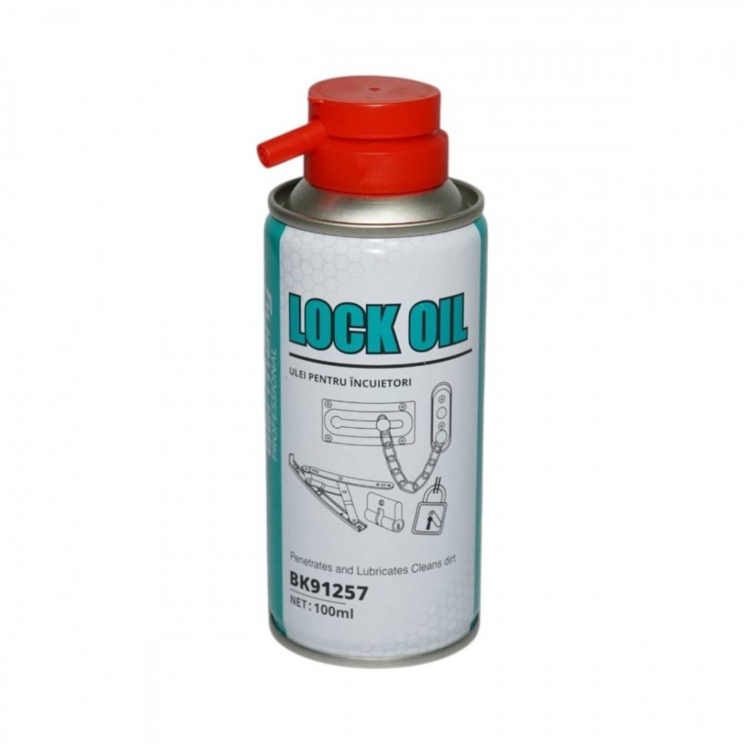 Spray ulei lubrifiant pentru incuietori, yale si lacate 100ml Breckner Germany