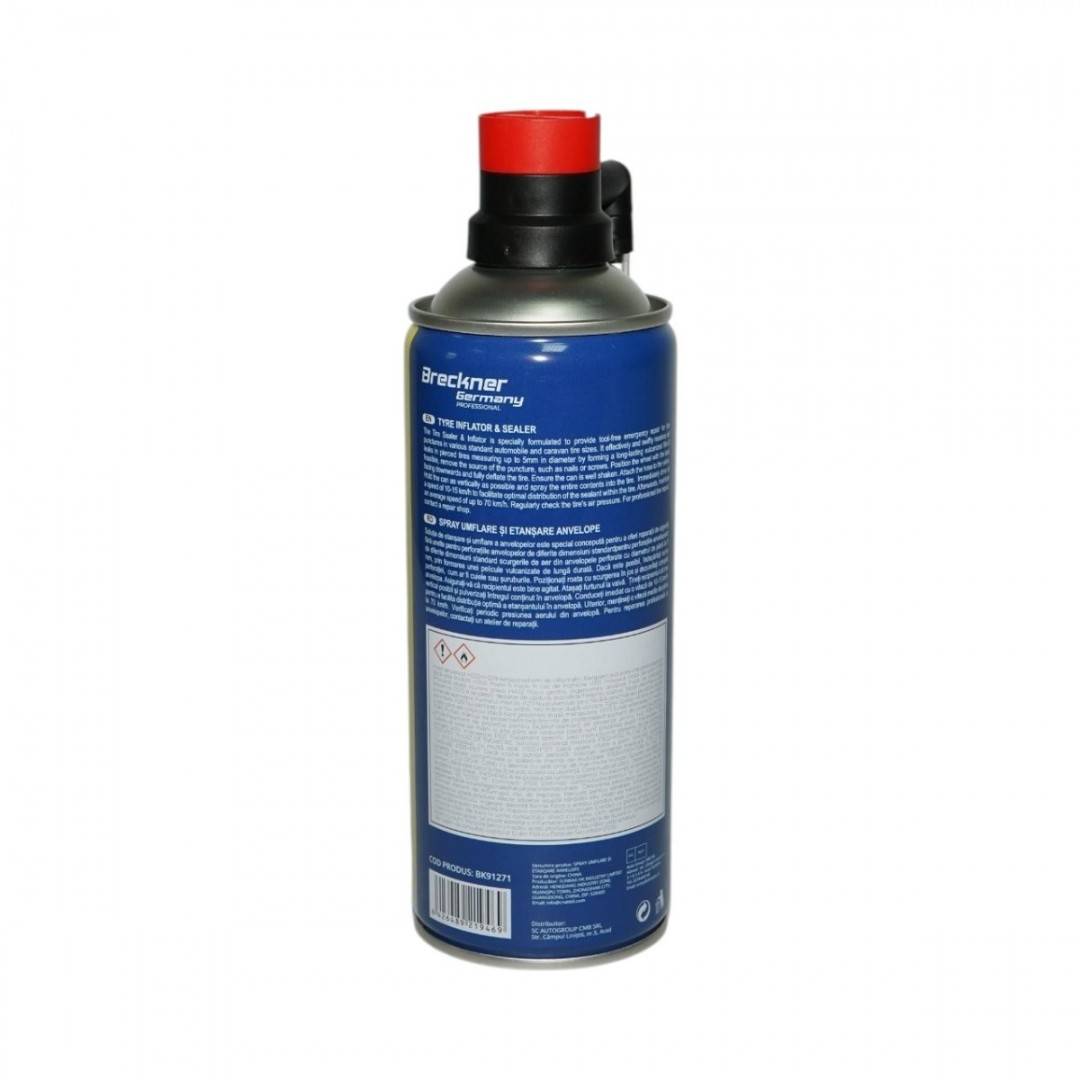 Spray umflare si etansare anvelope 450ml Breckner Germany