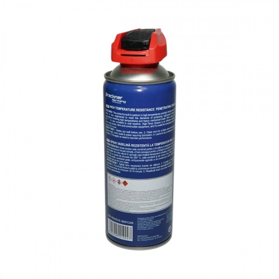 Spray vaselina rezistenta la temperaturi inalte 450ml Breckner Germany
