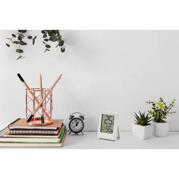 SQUARE+: Mini statie meteo digitala. Masurare temperatura si umiditate interioara