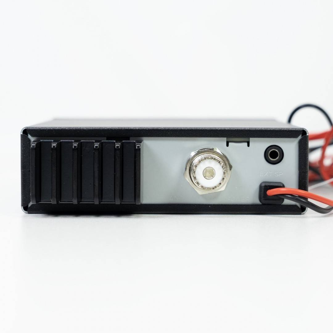 Statie radio CB CRT Alpha N ASQ, 4W, NRC, Echo, RF Gain, Roger Beep, display color, 12V-24V