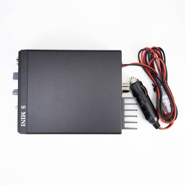 Statie radio CB CRT S Mini Dual Voltage, 12/24V, 4W, cu ASQ, AM-FM