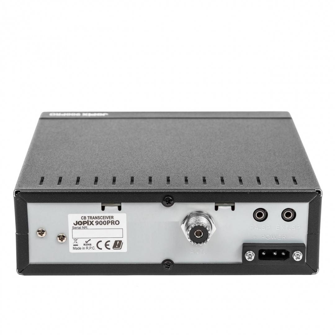Statie radio CB JOPIX 900PRO 40CH, AM/FM, 4W, ASQ, 12-24V