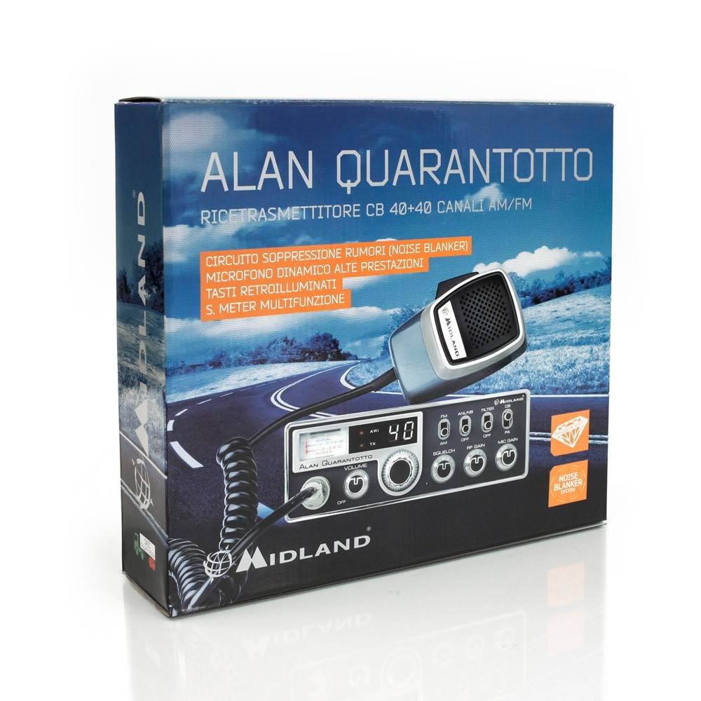 Statie radio CB Midland ALAN 48 cod C217.09 QUARANTOTTO