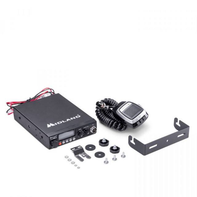 Statie radio CB Midland Alan 78 PRO, 4W AM, bandă D4, 40 canale