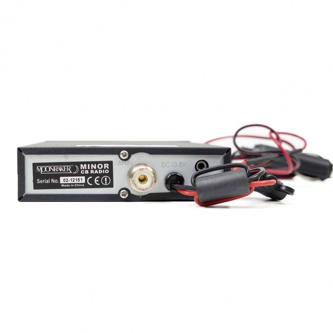 Statie radio CB Moonraker Alien-300 40CH, AM/FM, 4W, 12V, negru