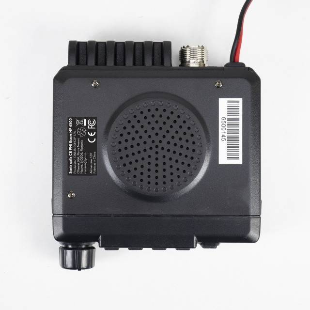Statie radio CB PNI Escort HP 6500 Echo, 12V, RF Gain, ASQ, cu modul de ecou si roger beep inclus