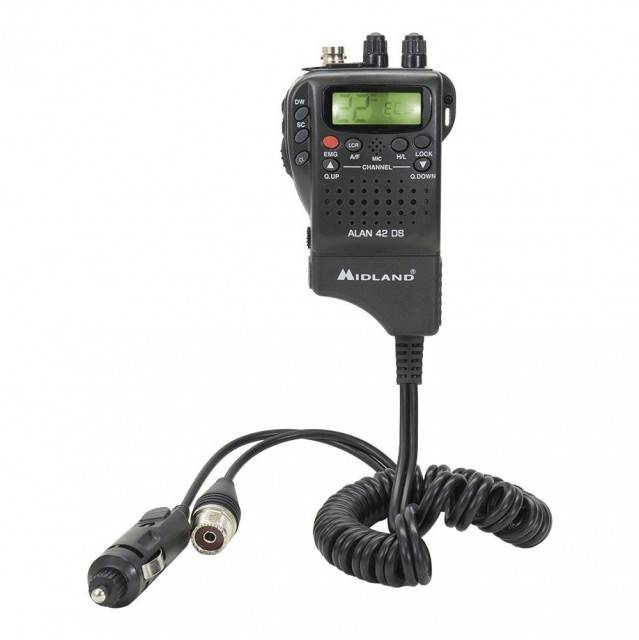 Statie radio CB portabila Midland Alan 42 DS