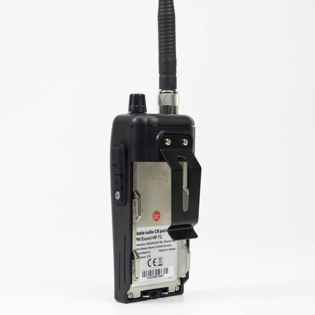 Statie radio CB portabila PNI Escort HP 72, 4W, AM-FM, ASQ, Dual Watch, Scan, fara acumulator