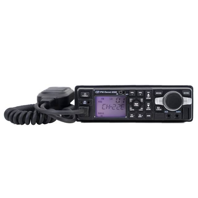 Statie radio CB si MP3 player PNI Escort HP 8500 ASQ include casti cu microfon