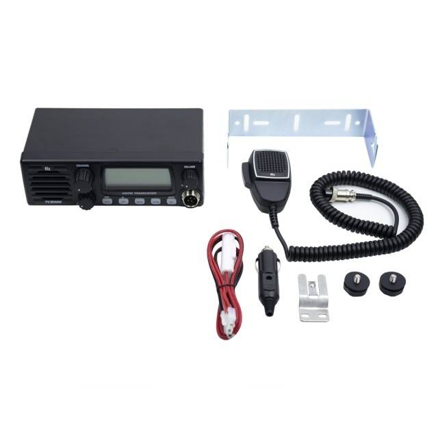 Statie radio CB TTi TCB-900 alimentare 12-24V cu difuzor frontal, AM-FM, 12V-24V, 4W, Scan, ASQ, Lock