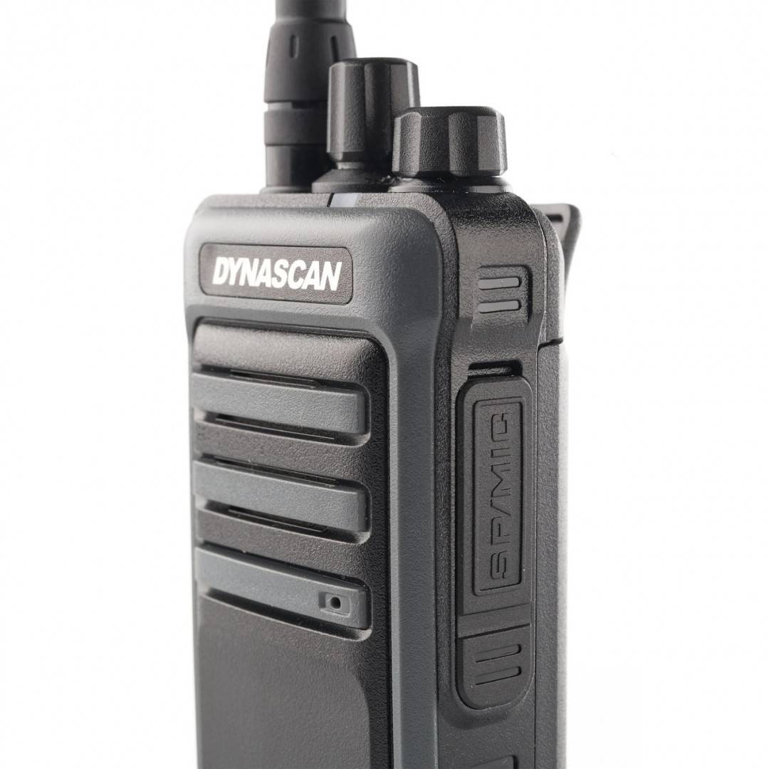 Statie radio PMR 446 portabila PNI Dynascan, 446MHz, 8CH, VOX, Scrambler, 1750mAh, display ascuns, IP55