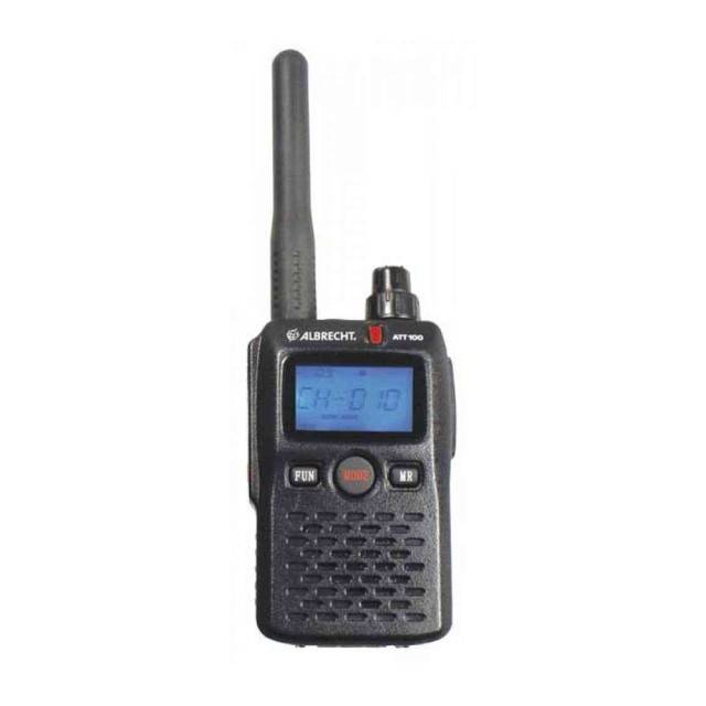 Statie radio PMR portabila Albrecht ATT 100, 10 canale, acumulator 1400mAh, pentru ghid turistic