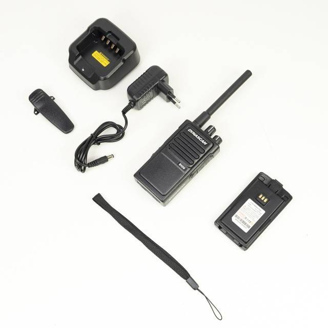 Statie radio portabila DMR UHF Dynascan D12U, 400-470 MHz, 32 canale