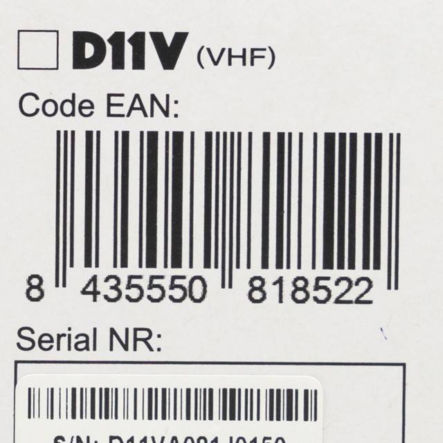 Statie radio portabila DMR VHF Dynascan D11V, 136-174 MHz, 32 canale