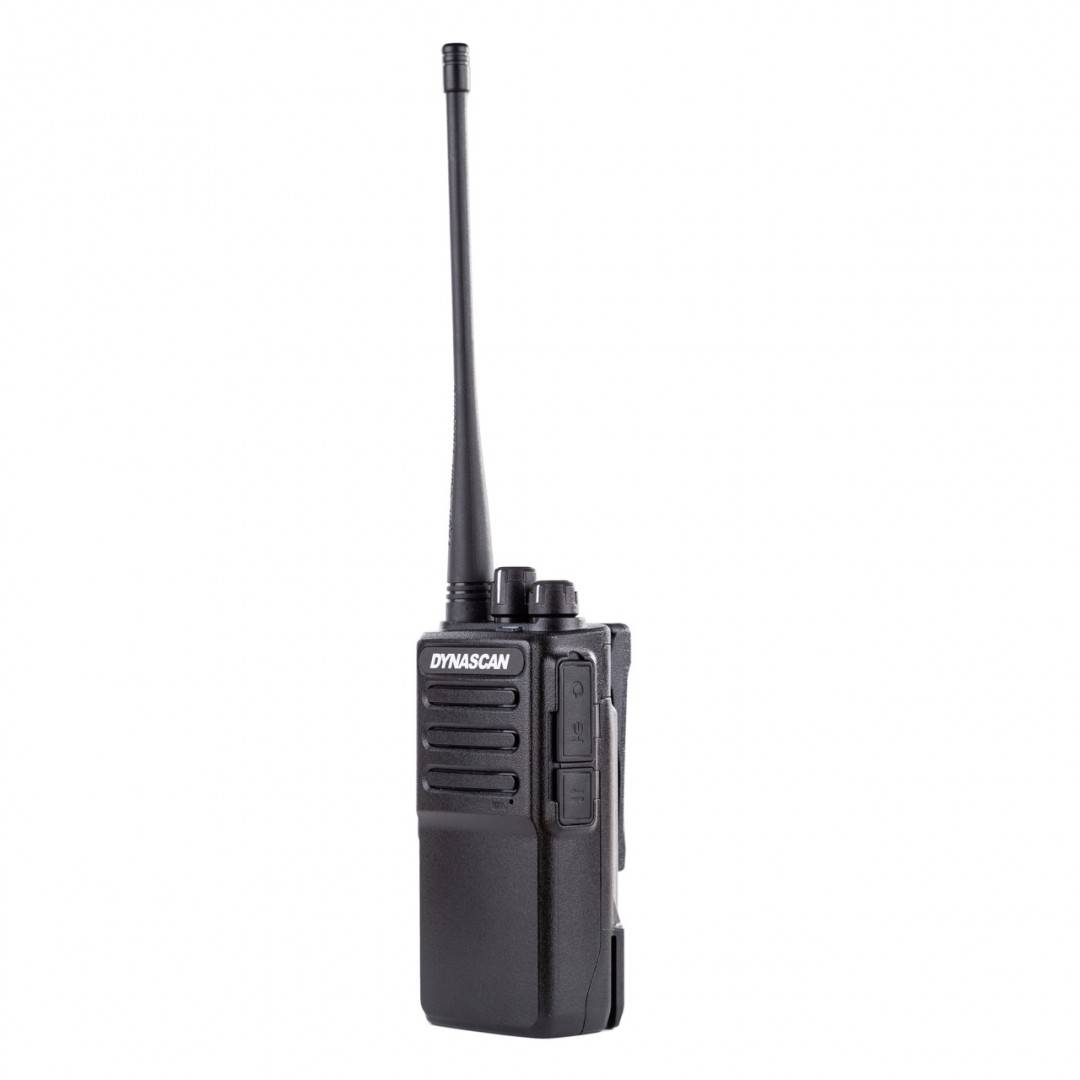 Statie radio portabila PMR Dynascan 220BT 446MHz, 0.5W, 16CH