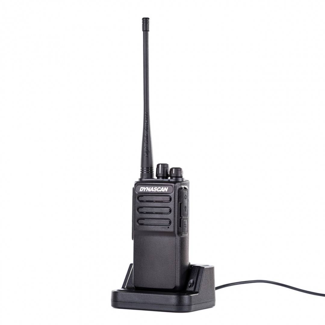 Statie radio portabila PMR Dynascan 220BT 446MHz, 0.5W, 16CH