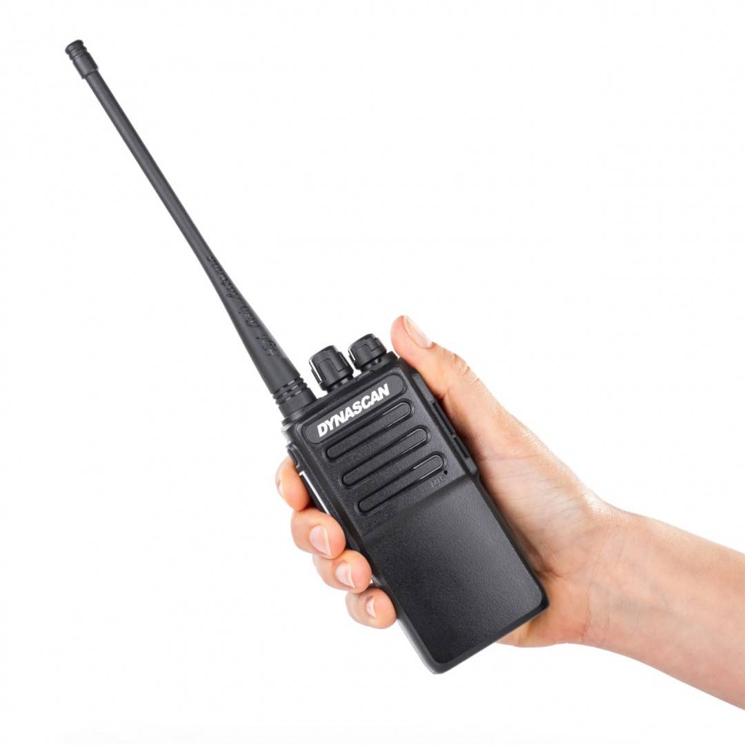 Statie radio portabila PMR Dynascan 220BT 446MHz, 0.5W, 16CH