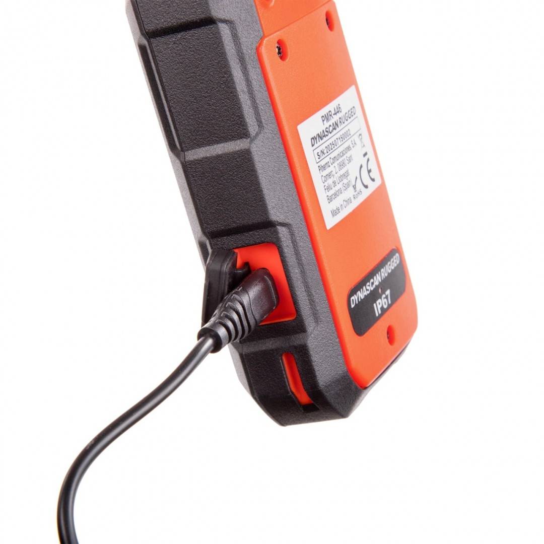 Statie radio portabila PMR Dynascan RUGGED 446MHz, 0.5W, 16CH, IP67