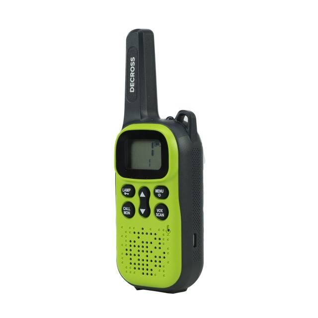 Statie radio portabila PMR PNI Decross DC44, 446MHz, 0.5W, 16CH, 800mAh NiMH, set 2 bucati