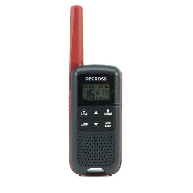 Statie radio portabila PMR PNI Decross DC63, 446MHz, 0.5W, 16CH, 1000mAh NiMH, IPx4, set 2 bucati