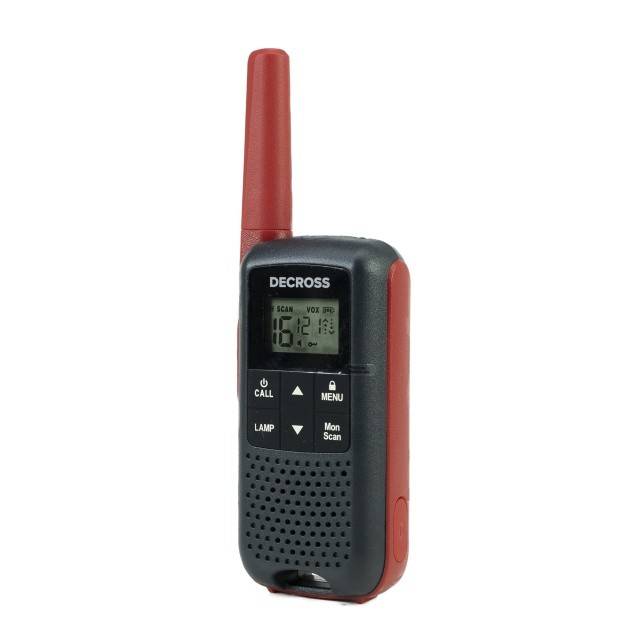 Statie radio portabila PMR PNI Decross DC63, 446MHz, 0.5W, 16CH, 1000mAh NiMH, IPx4, set 2 bucati