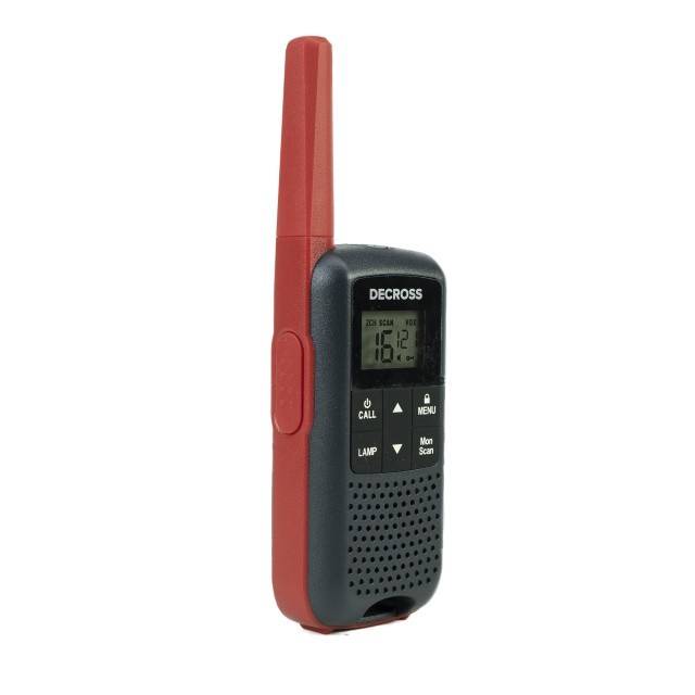 Statie radio portabila PMR PNI Decross DC63, 446MHz, 0.5W, 16CH, 1000mAh NiMH, IPx4, set 2 bucati