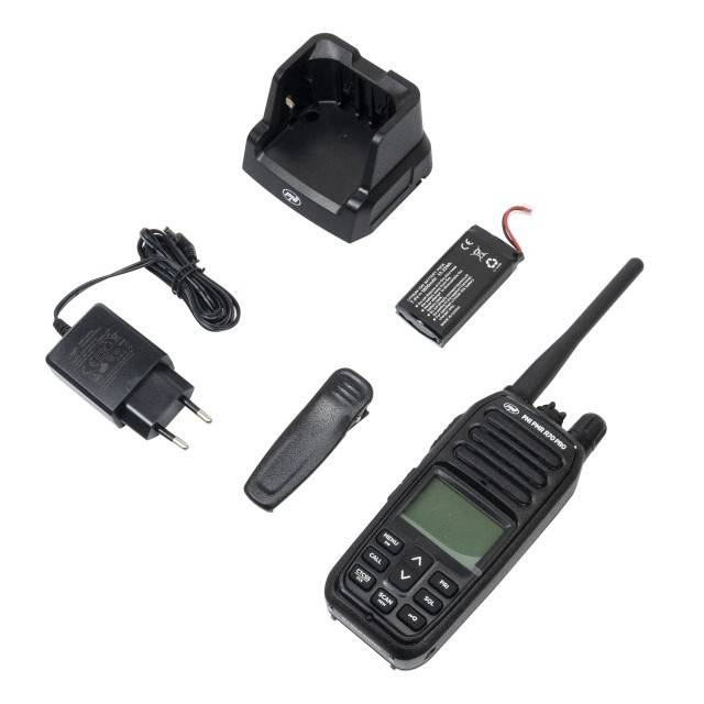 Statie radio portabila PNI PMR R70 PRO 446MHz, 16CH 0.5W, 99 canale programabile PC, tonuri 50 CTCSS si 166 DCS, IP67