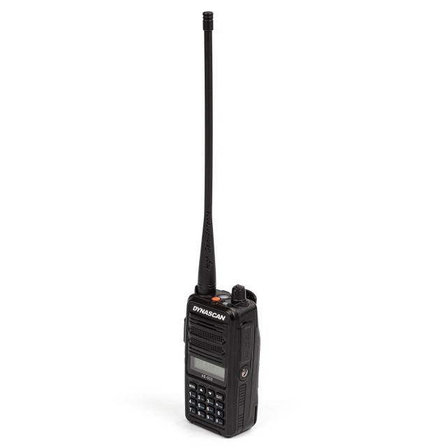 Statie radio portabila VHF Dynascan AB-650 pentru aviatie, 6W, SQ, 118-136.975 MHz, AM, 2600 mAh Li-Ion, Radio FM