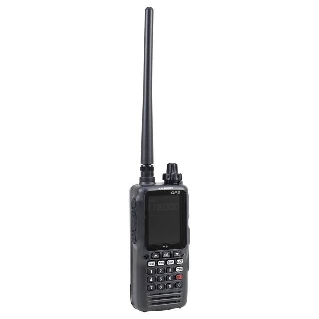 Statie radio portabila VHF Yaesu FTA850L pentru aviatie 118.000–136.992 MHz, 66 canale, 2200 mAh, IPX5