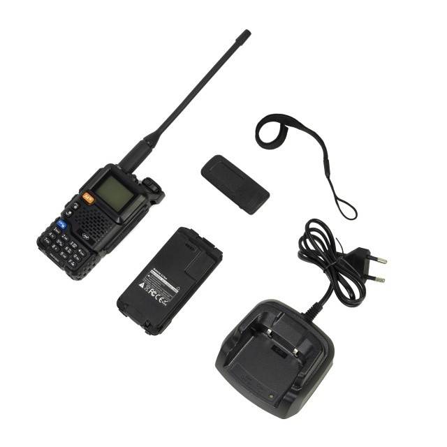 Statie radio portabila VHF/UHF PNI P18UV, dualband, 144-146MHz si 430-440MHz, 200CH, VOX, Scan, Radio FM, Li-Ion 2200 mAh
