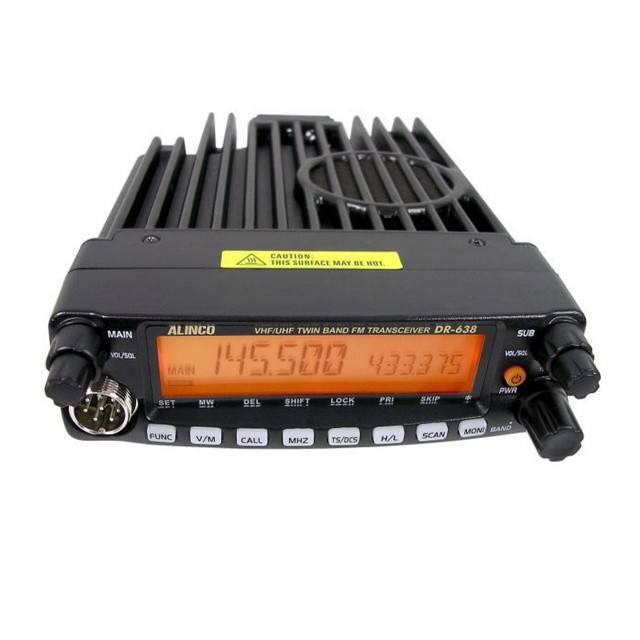 Statie radio VHF/UHF PNI Alinco DR-638HE dual band 144-146MHz/430-440Mhz pentru radioamatori