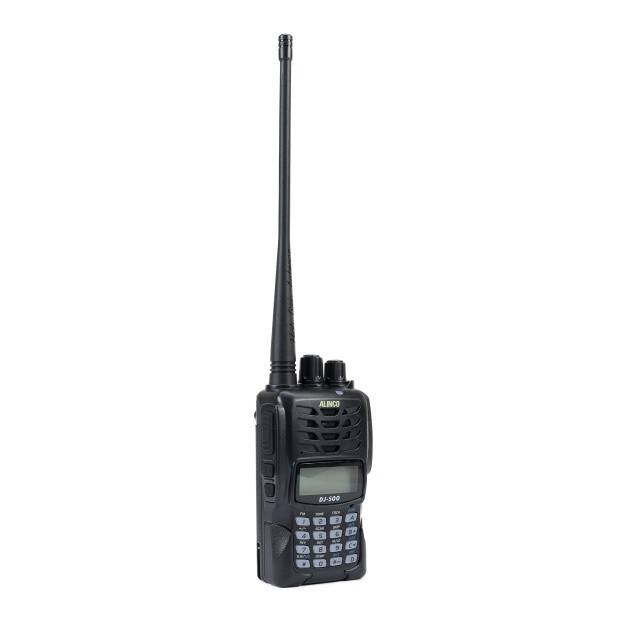 Statie radio VHF/UHF portabila PNI Alinco DJ-500-E, putere reglabila, 200CH, 1500mAh, Talk Around, VOX, TOT, CTCSS, DCS, radio FM