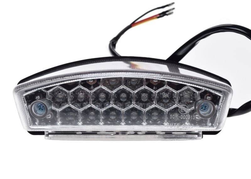Stop spate universal led sticla alba